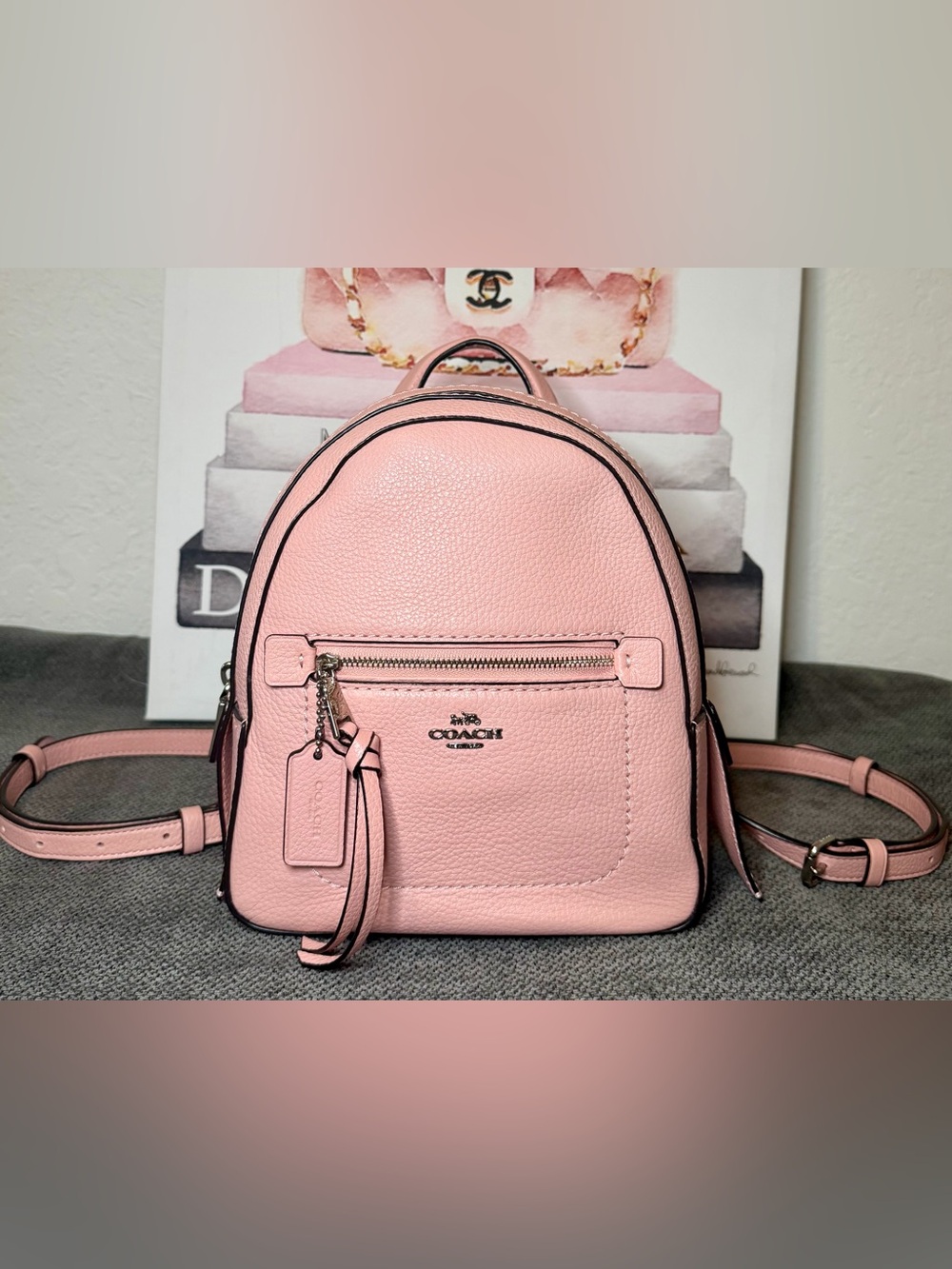 Coach Pink Andi Convertible Mini Backpack No. L1861-F30530